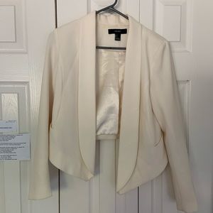 Cream blazer